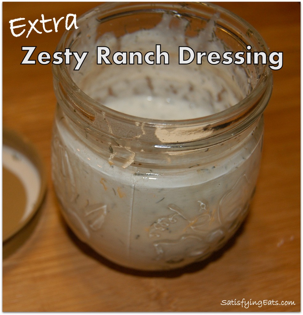Extra Zesty Ranch Dressing