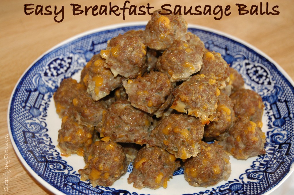 Easy Breakfast Sausage Balls