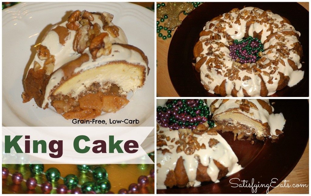 king cake collage