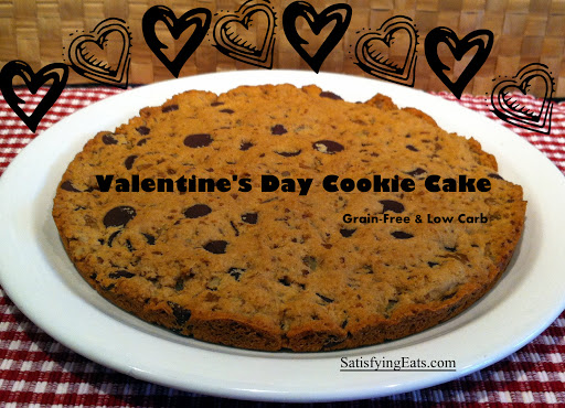 Grain-Free Cookie Cake (and why I don't use artificial sweeteners)