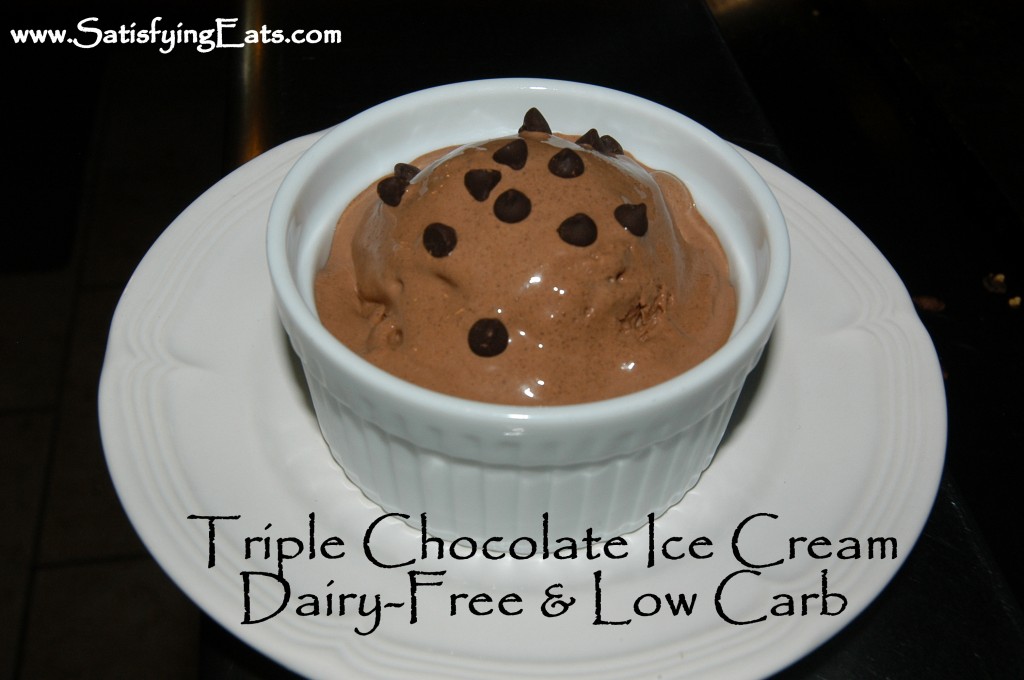 Triple Chocolate Ice Cream (Dairy-Free, Nut-Free & Egg-Free)