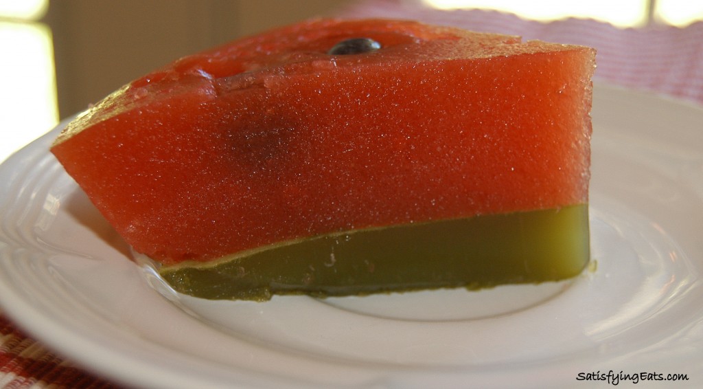 REAL Watermelon Jell-O