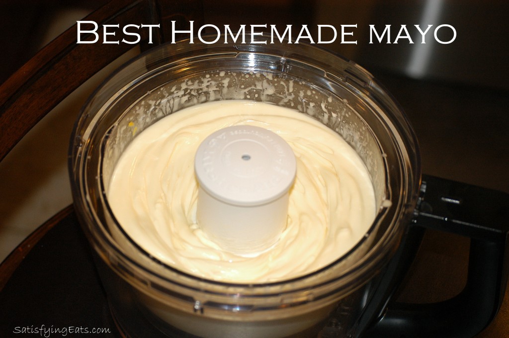 BEST Homemade Mayo (Updated: Magical 1-Minute Mason Jar Mayonnaise)