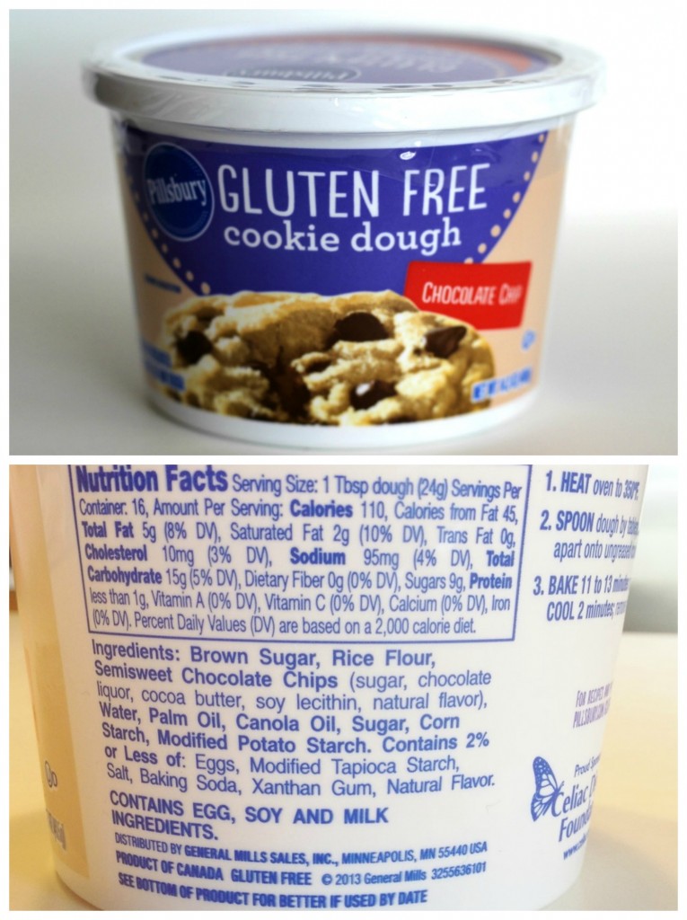 gluten free cookie dough facts