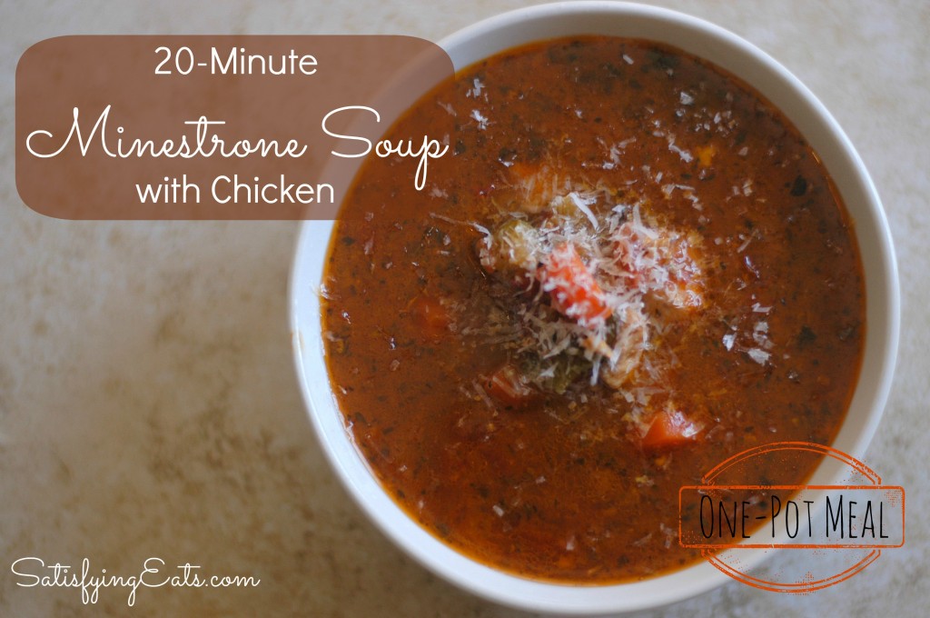 Minestrone Soup with Chicken