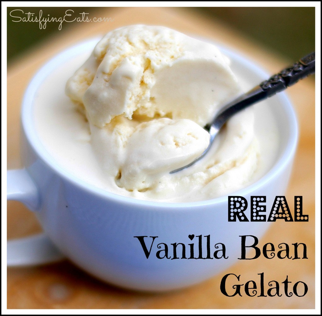 Real Vanilla Bean Gelato