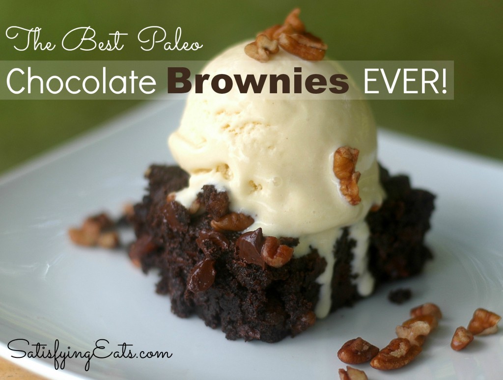 The Best Paleo Chocolate Brownies EVER