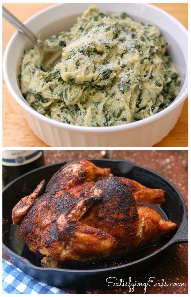 chicken spinach