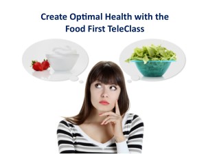 food first teleclass