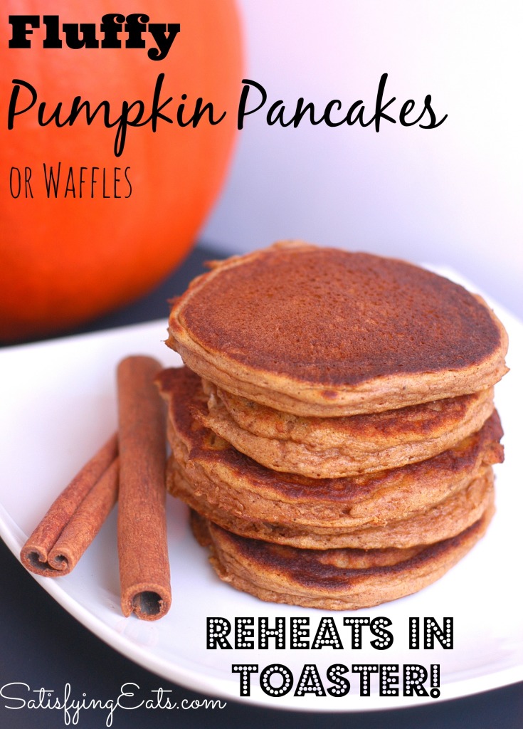 Pumpkin Pancakes Reheat