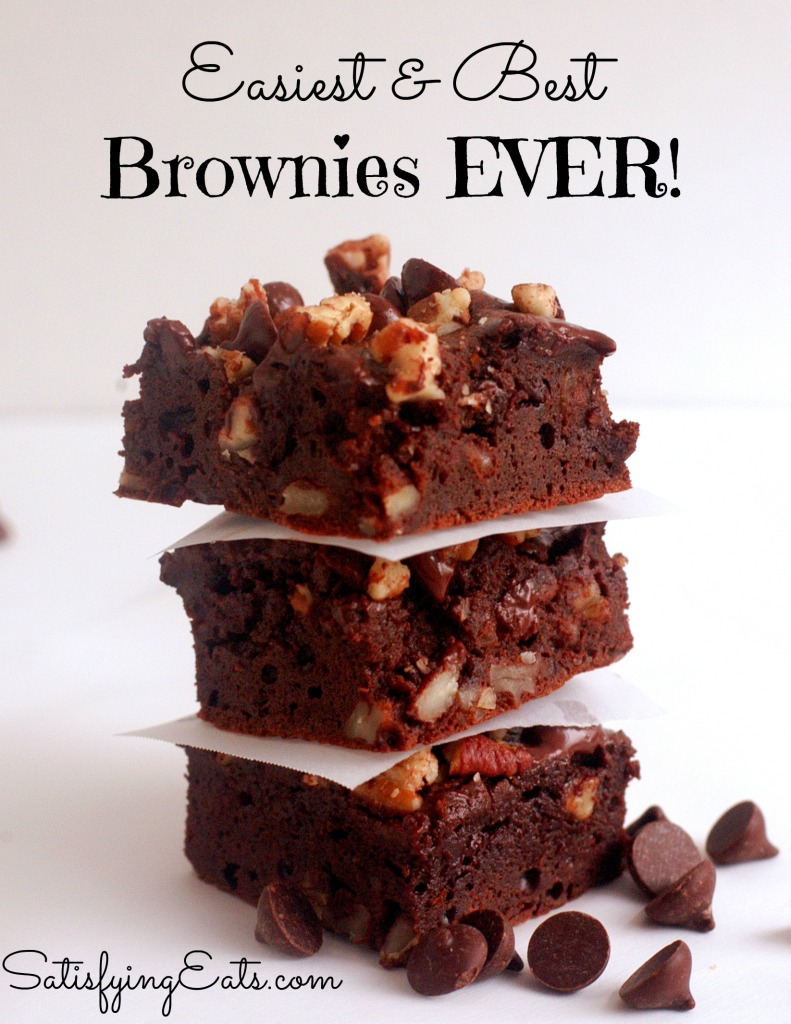 Easiest & Best Brownies EVER