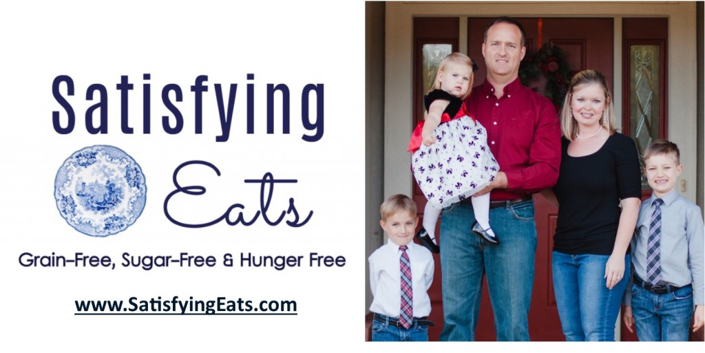 Satisfying Eats logo with image