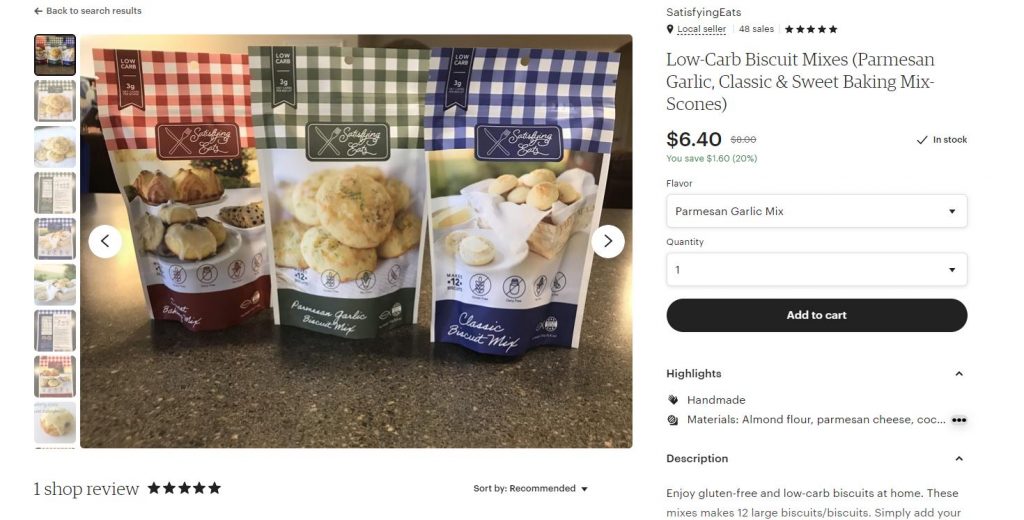 Satisfying Eats Biscuit & Baking Mixes NOW FOR SALE!