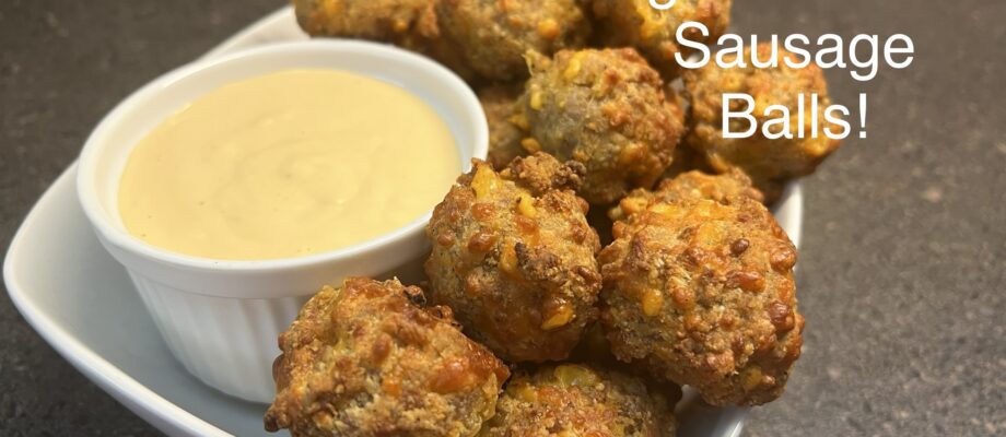 NEW Recipe: Best Sausage Balls ever! 6 minute cook time! $4 mixes!